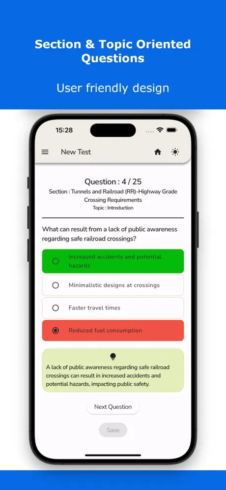 CDL Hazmat Practice Test Screenshot 1
