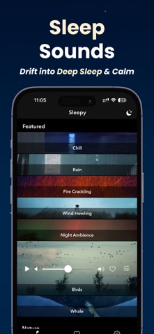 Sleep Sounds: Calming Sleep Screenshot 2 of 4