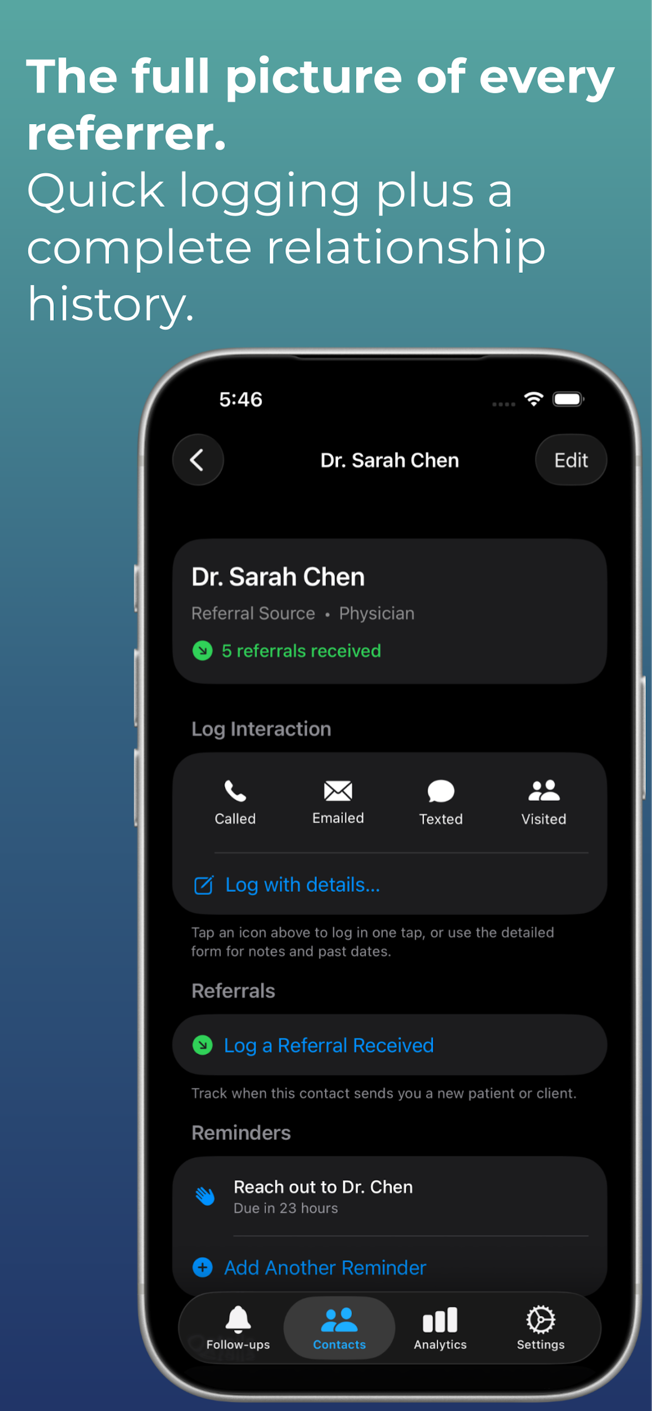 Referra: Referral CRM screenshot 3