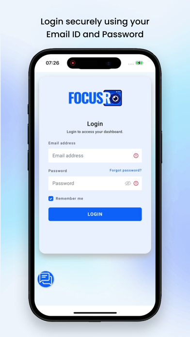 FocusRO Dashboard screenshot