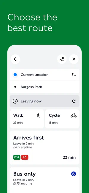 TfL Go: Plan, Pay, Travel iPhone screenshot 1