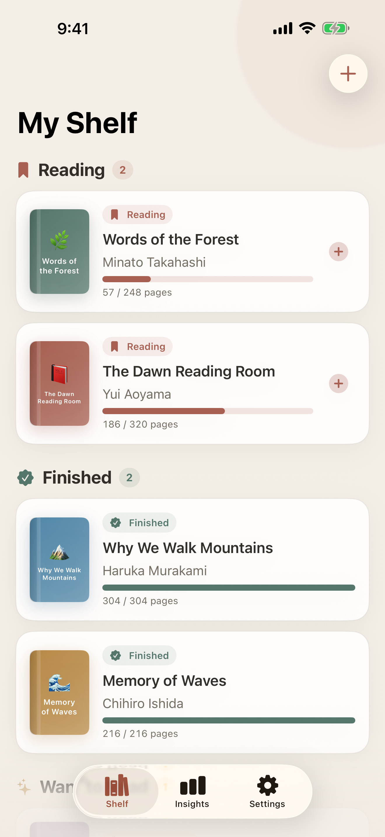 Book Memo: Reading Log screenshot 2