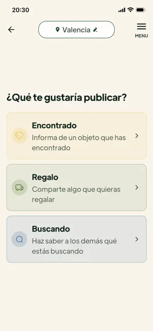 Givore: Dona y Encuentra iPhone screenshot 3