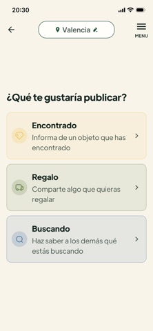Givore: Dona y Encuentra iPhone screenshot 3