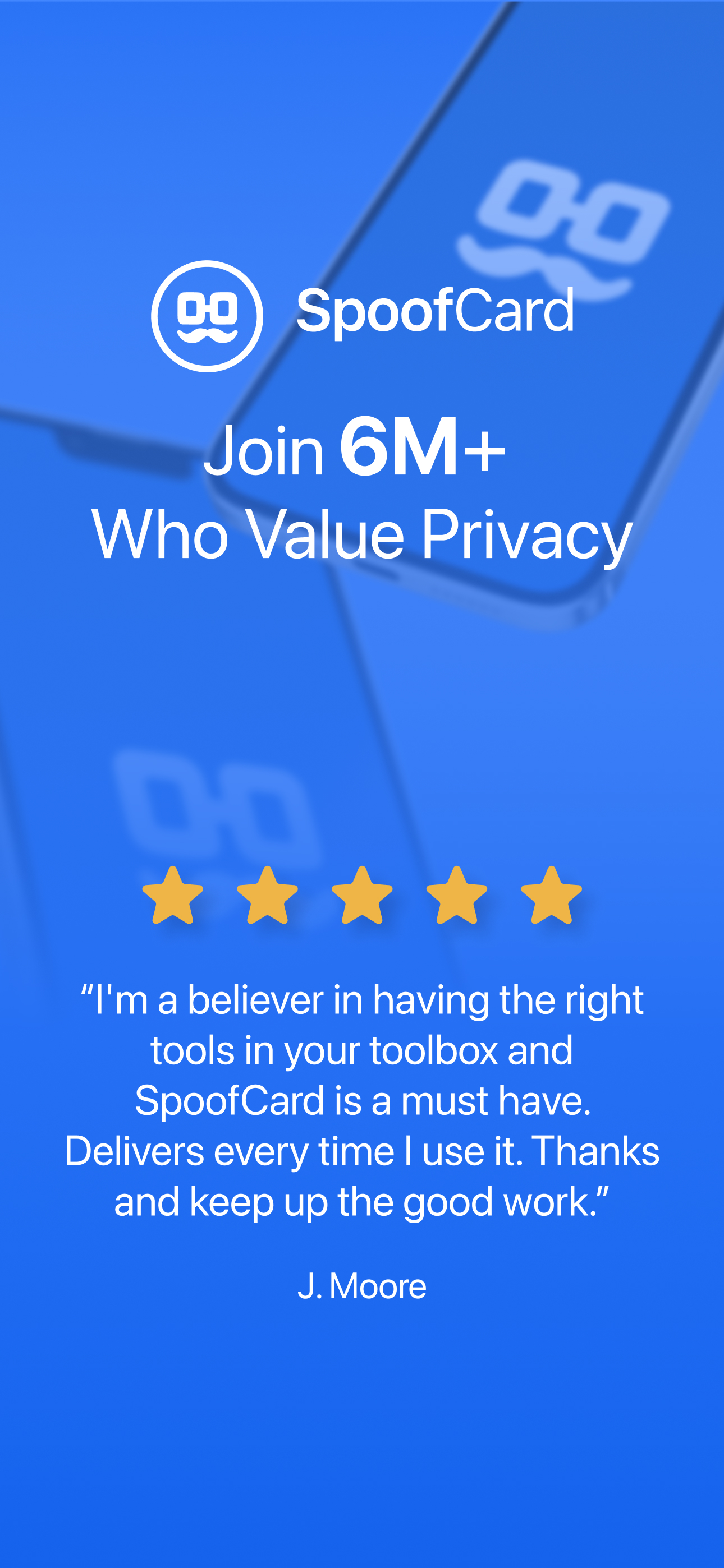 SpoofCard - Privacy Protected