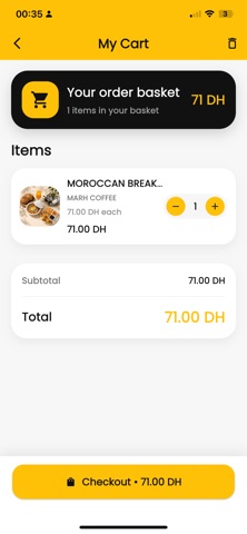 livraone iPhone screenshot