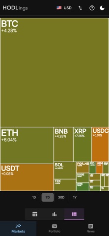 HODLings: Private Coin Tracker Screenshot 6 of 7