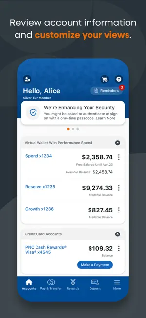 PNC Mobile Banking screenshot 1