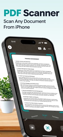 PDF Scanner, Creator & Reader iPhone screenshot