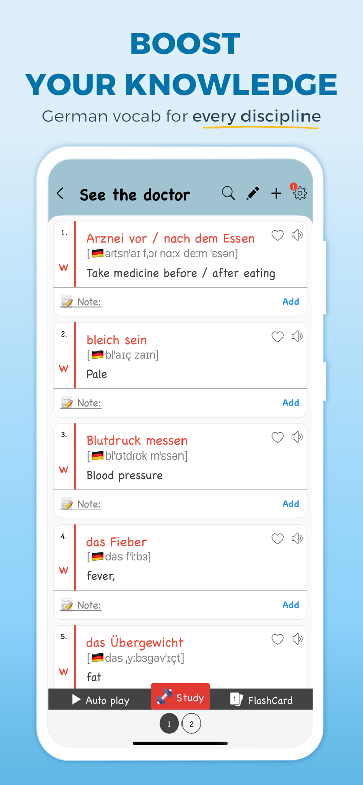 Faztaa German Dictionary screenshot 9