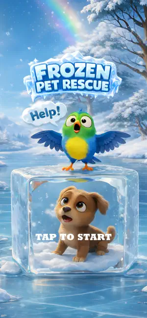 Frozen Pet Rescue: Match 2 screenshot 1