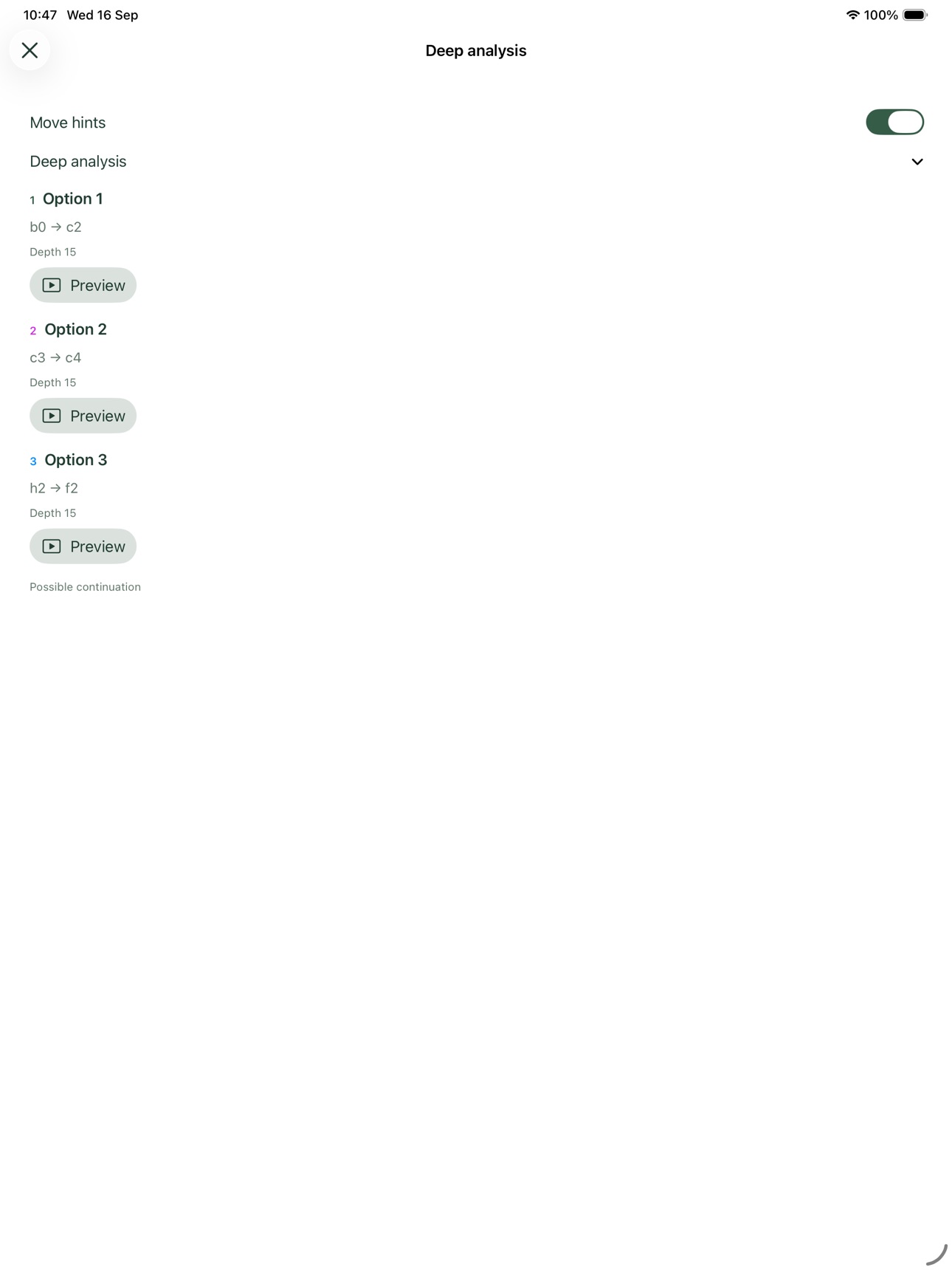 Screenshot 12 of Aicos Chess
