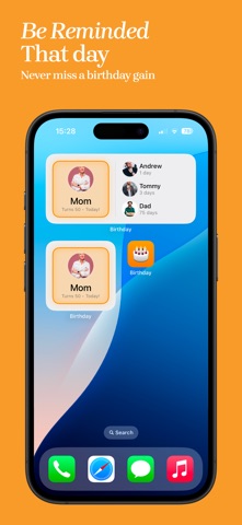 Bday Widgets screenshot