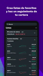 yahoo finanzas iphone capturas de pantalla 4