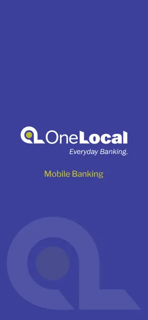 OneLocal Bank Mobile Banking screenshot 1