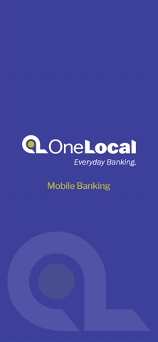OneLocal Bank Mobile Banking Screenshot 1 of 5