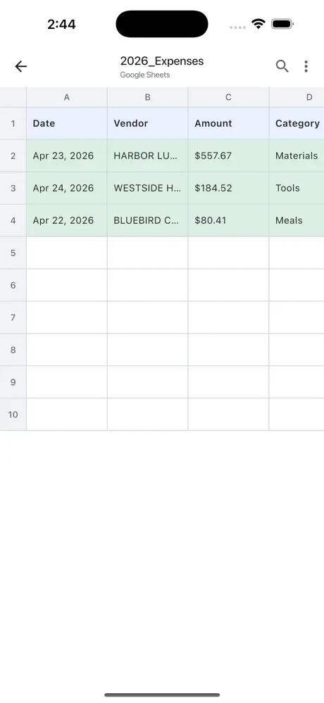 SheetFlow screenshot 4