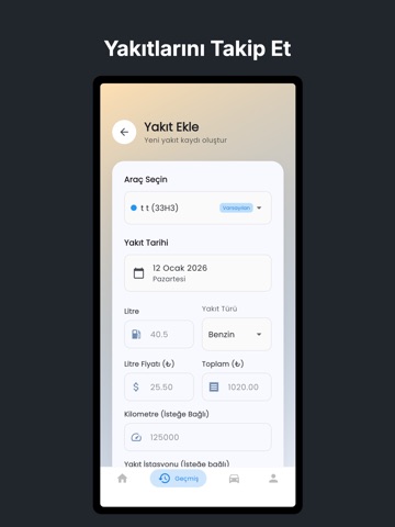 Fuel Tracker: Gas & Expenses iPad screenshot