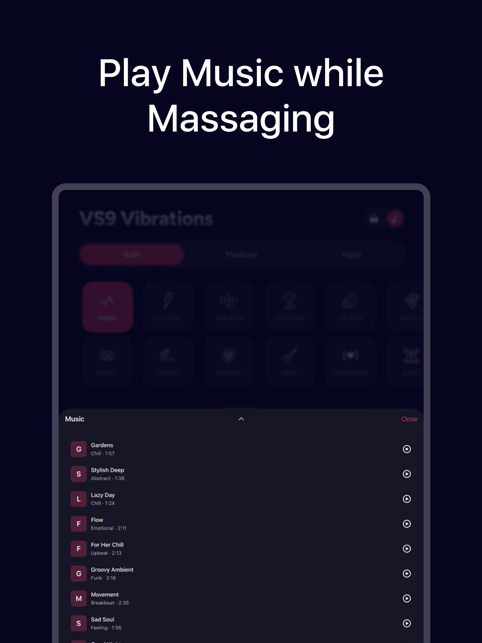 Vibrator Strong Massager - VS9
