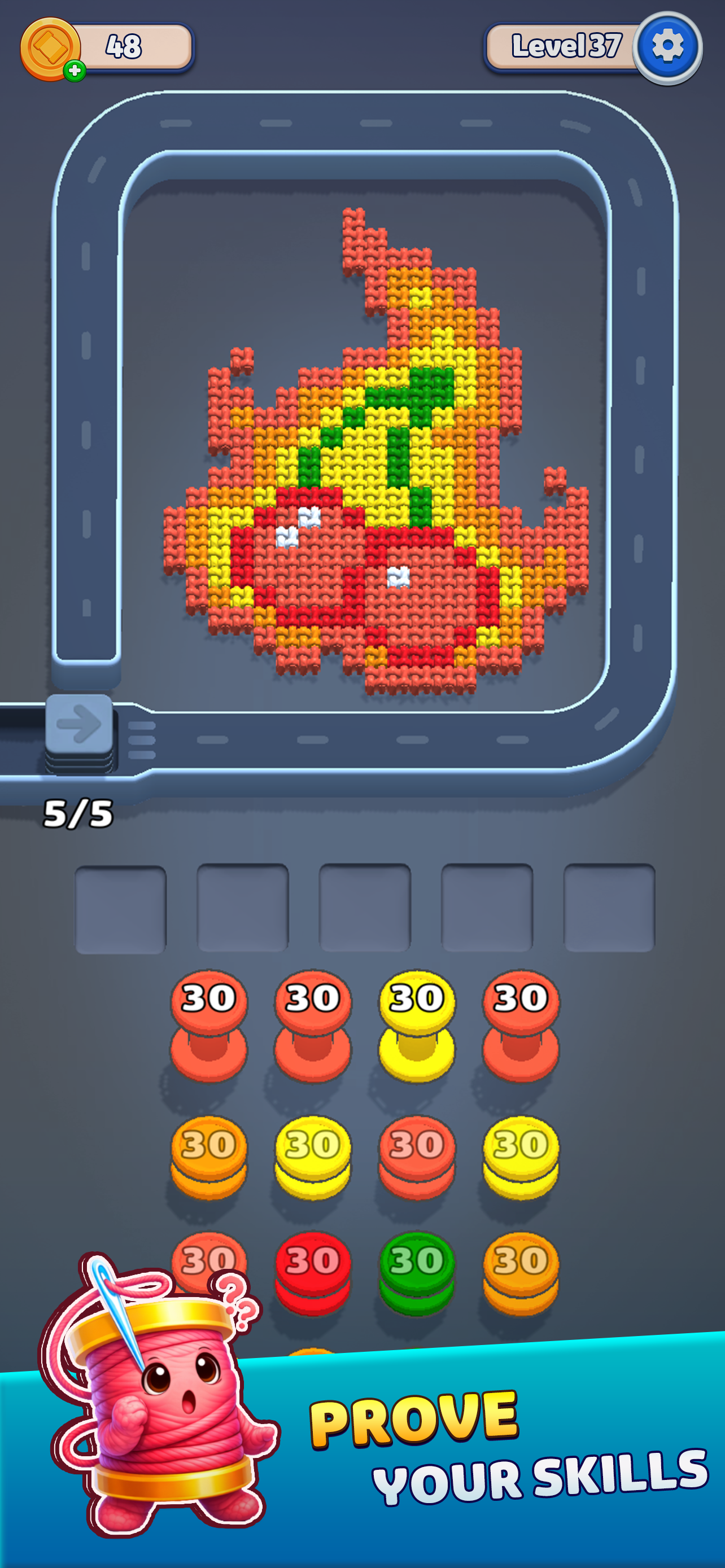 Yarn Out - Loop Puzzle screenshot 4
