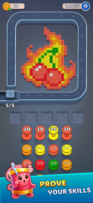 Yarn Out - Loop Puzzle Screenshot 4 of 5