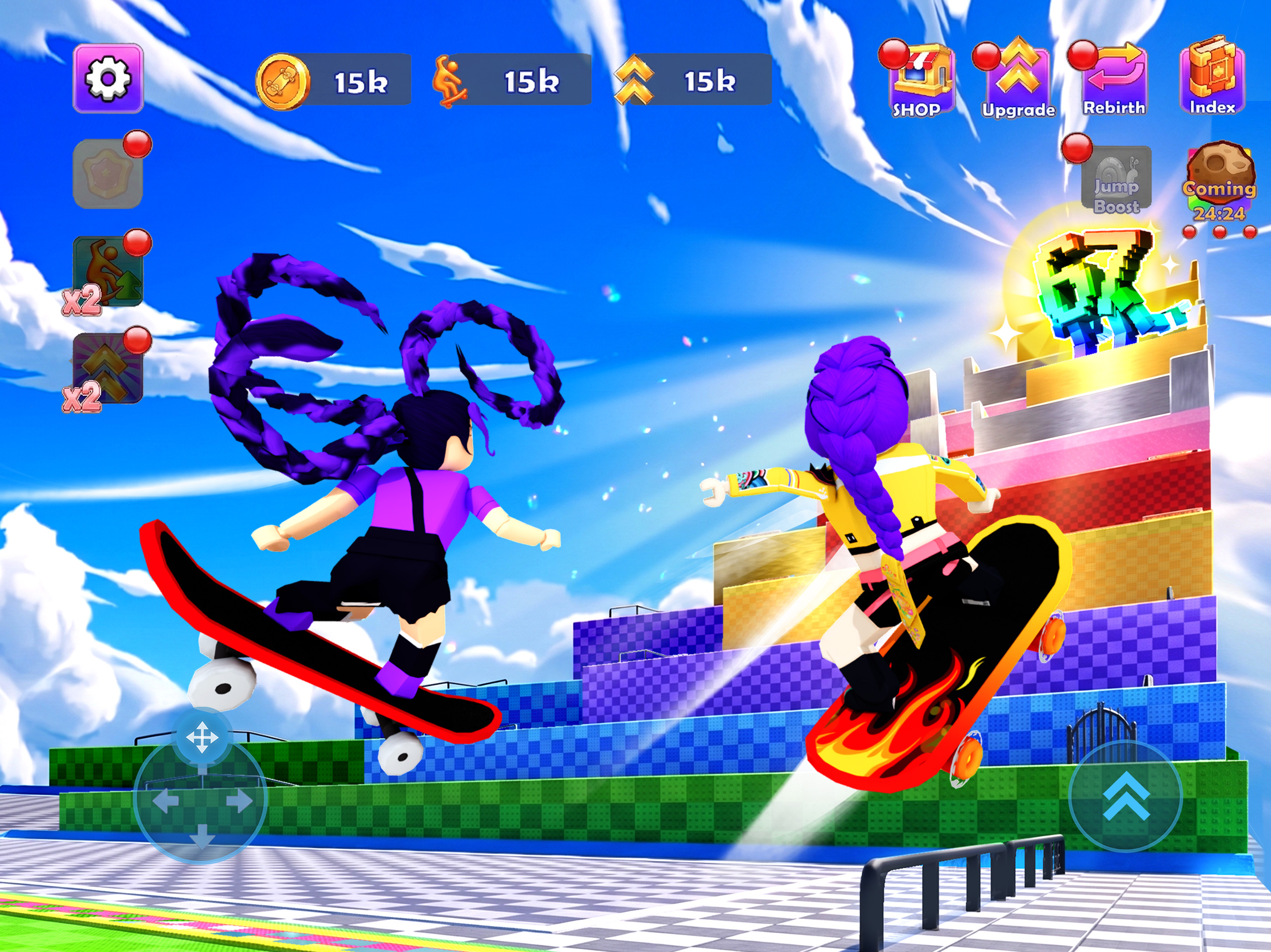 Skateboard Monster: Grab All screenshot 8