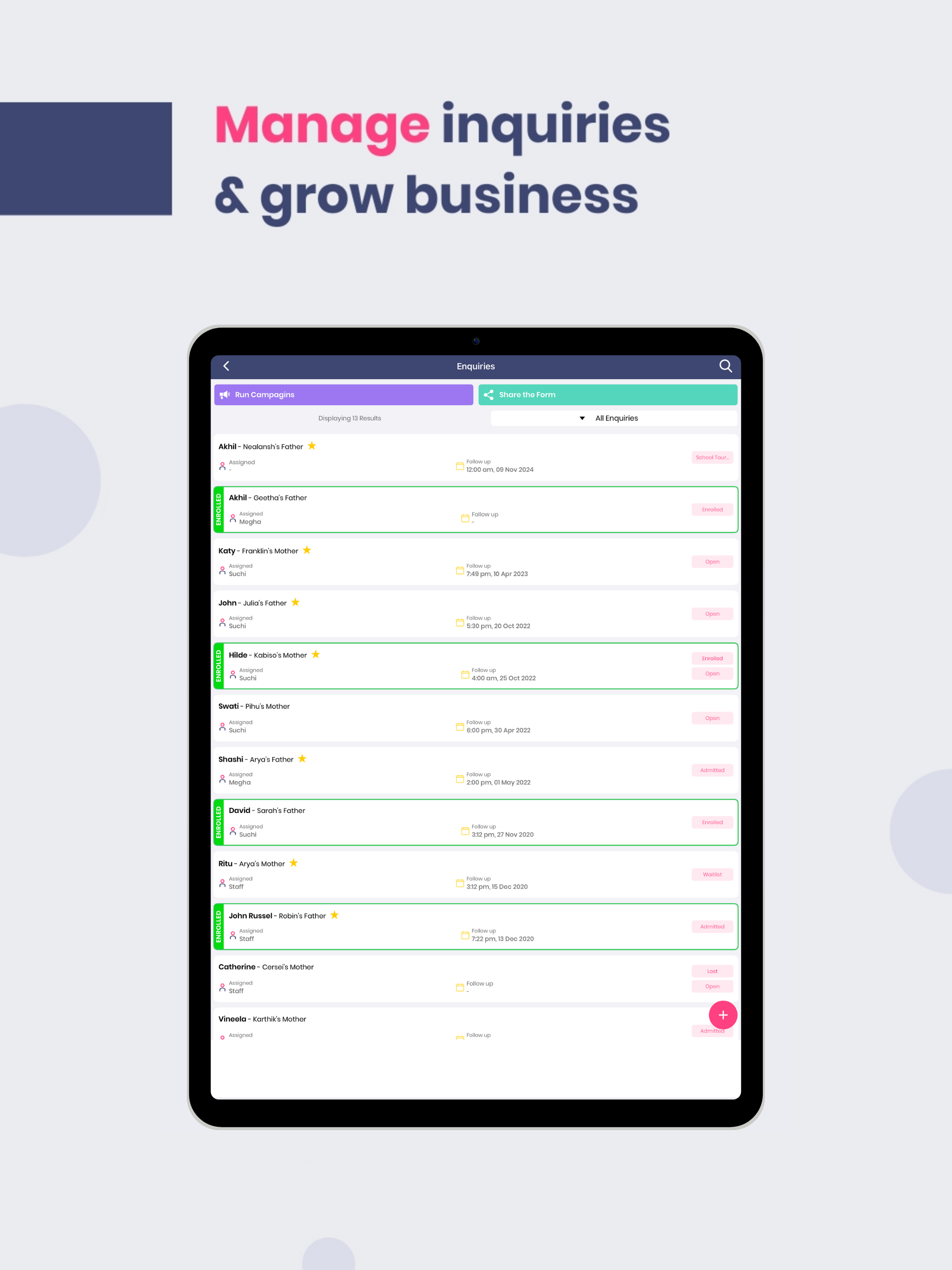 Kriyo: Preschool & Daycare App screenshot 14