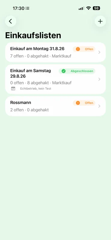 HB-Einkaufsliste screenshot 2 of 10