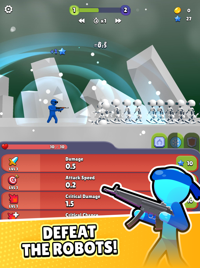 AI Rebellion－Stickman Fighting