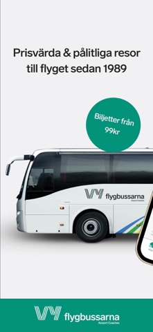 Vy flygbussarna screenshot