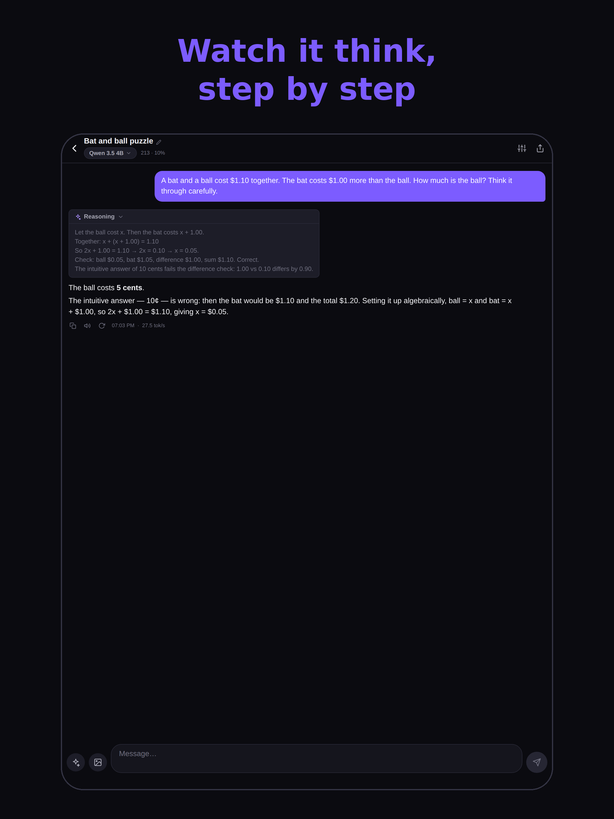 Personal LLM screenshot 11