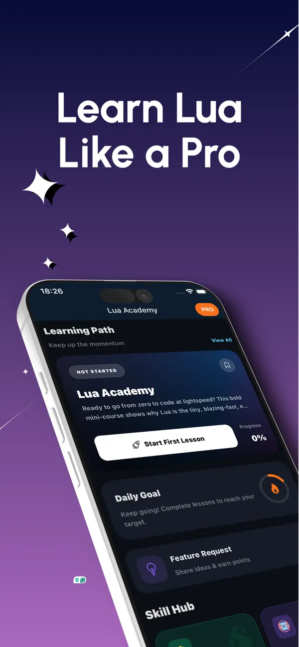 #1. Learn Lua: Code & Practice (iOS) By: MEHMET CANKER (TR)