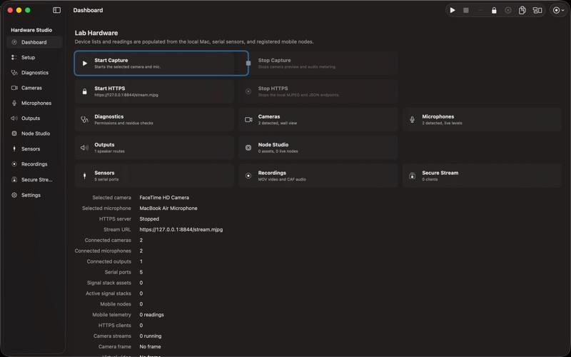 Hardware Studio screenshot