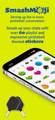 SmashMoji: Pickleball Emojis Screenshot 1 of 5