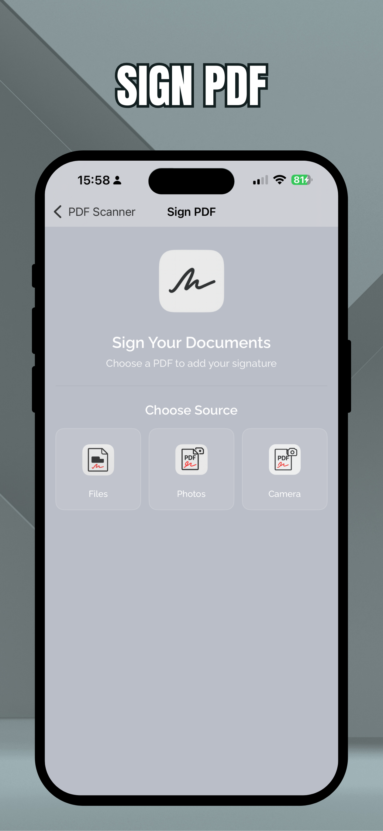 pdf: converter, scanner Scanny screenshot 3
