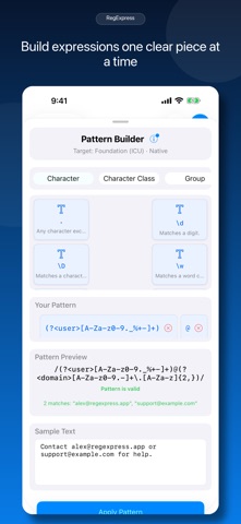 RegExpress screenshot