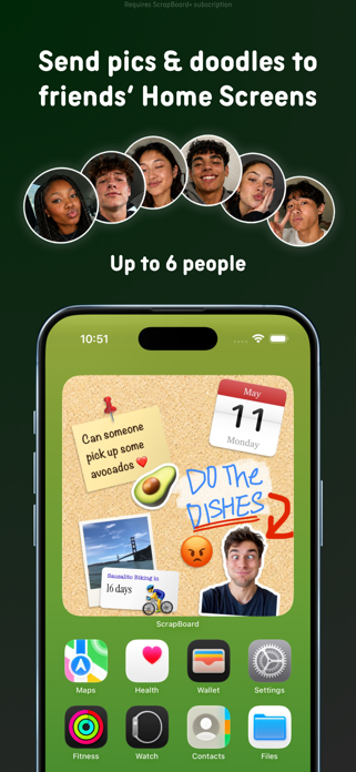 Shared Love Widget: ScrapBoard Screenshot 2 of 6
