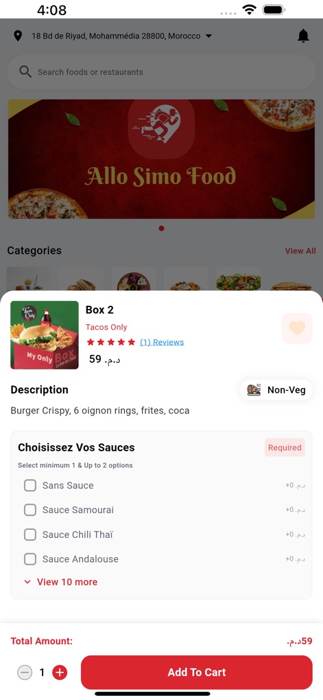 Allo Simo Food - App de Comida y bebida | MWM