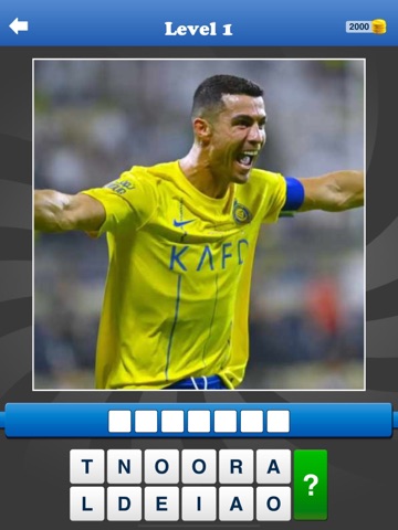 Whos the Player? Football Quiz iPad screenshot
