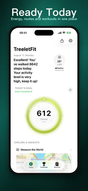TreeletFit - Walk,Run,Cycling screenshot 4