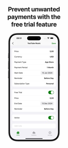 TrackMySub: Track Subscription Screenshot 9 of 10