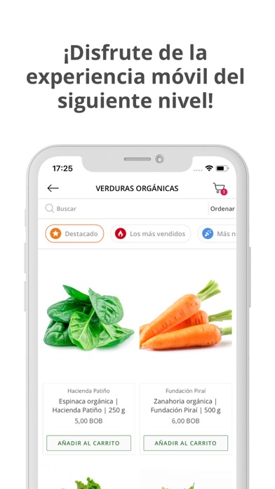 Mercado Verde Screenshot