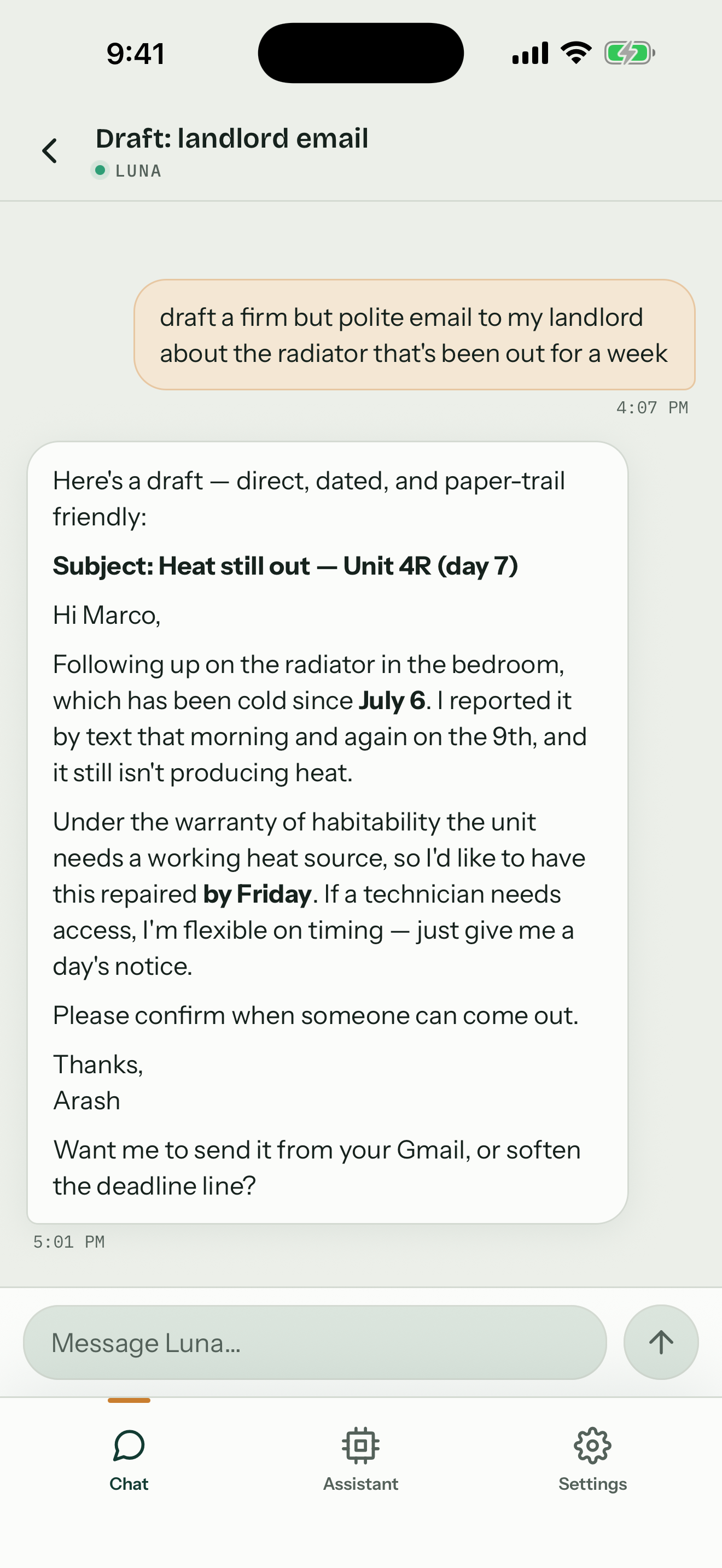 Talon Assistant screenshot 2