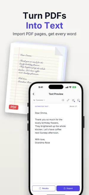 Handwriting to Text AI - OCR screenshot 2