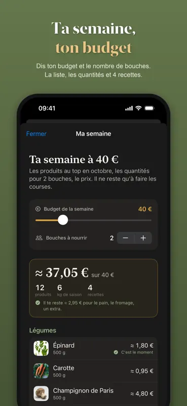 Saison : Fruits et Légumes screenshot 1 of 6