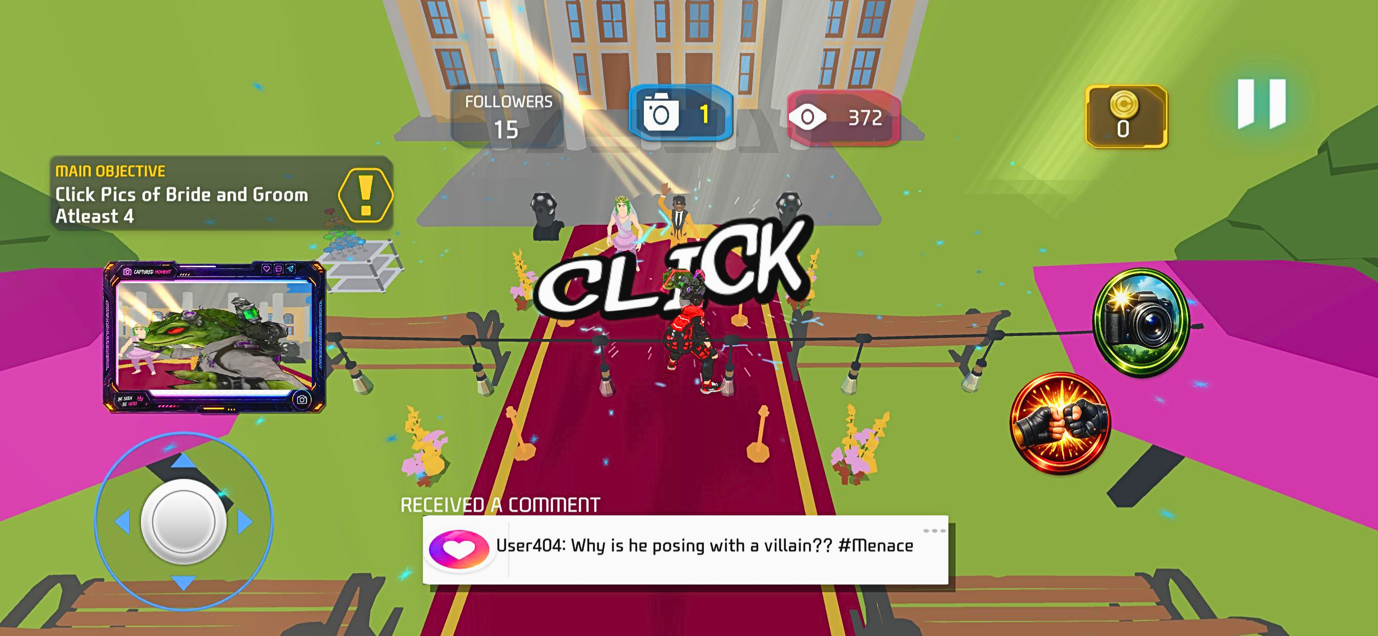 Influencer Superhero Simulator