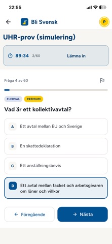 Bli Svensk: Medborgarskapsprov screenshot