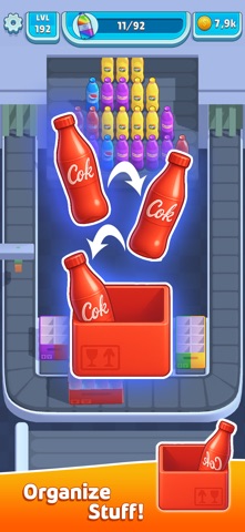 Bottle Sort: Puzzle Games iPhone screenshot