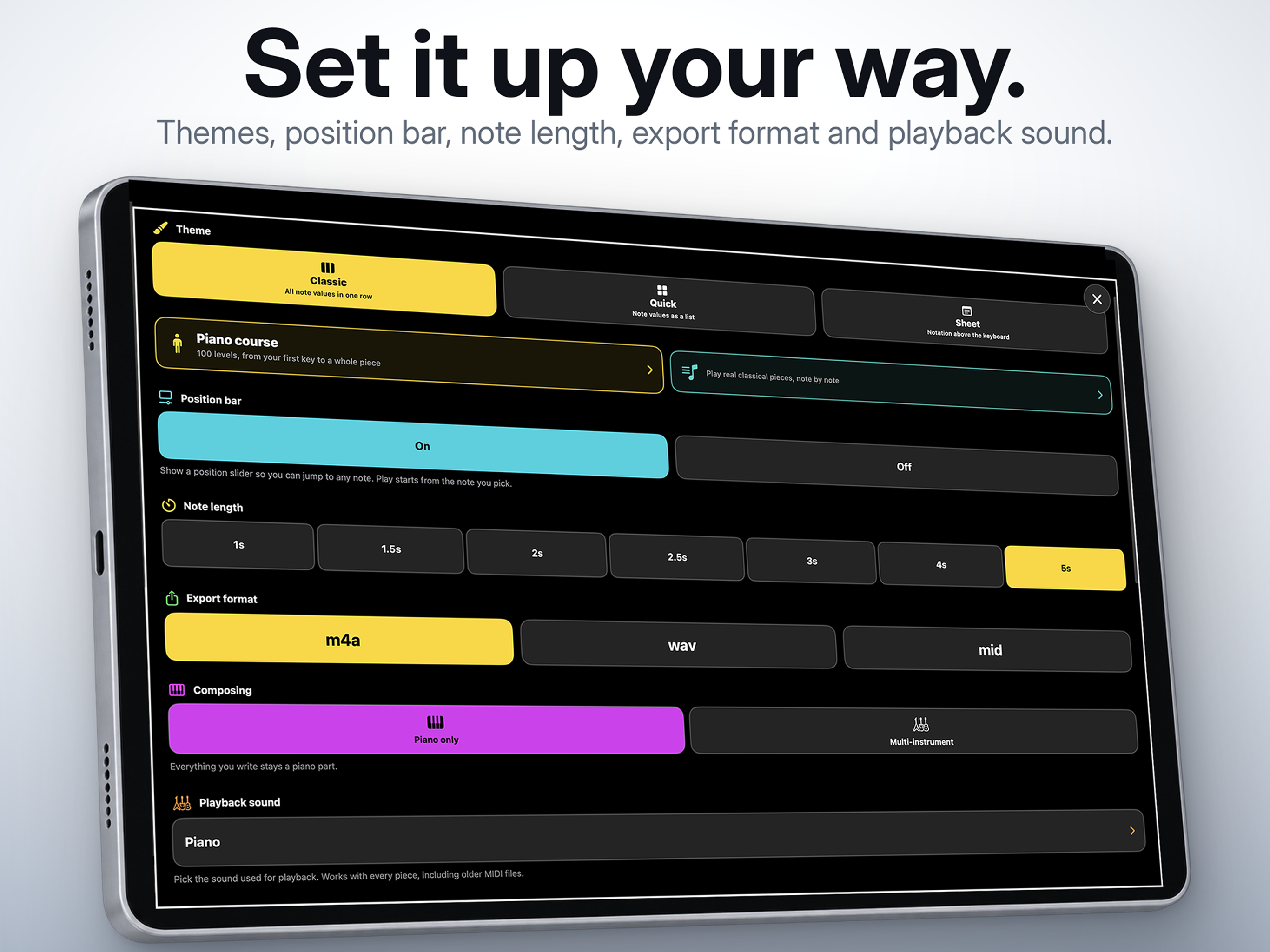 Piano Composer: Listen & Learn screenshot 19