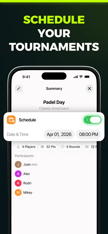 Padel Americano - PadelMake screenshot 4 of 6